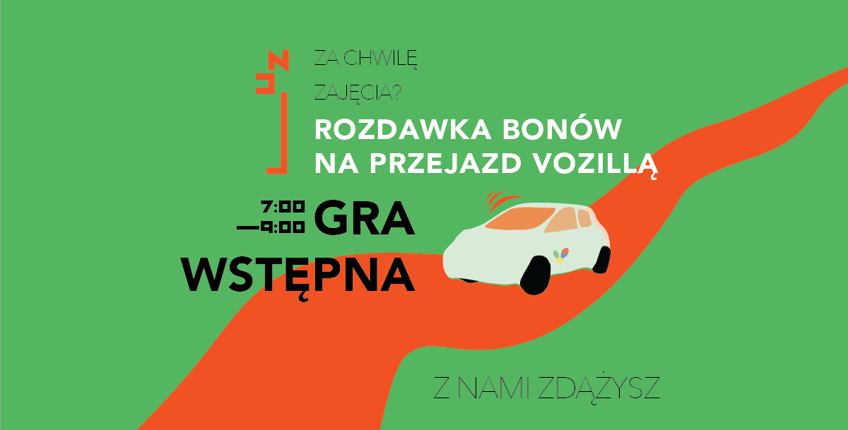 Studencie, z nami zdążysz – słuchaj Radia LUZ i przejedź się Vozillą