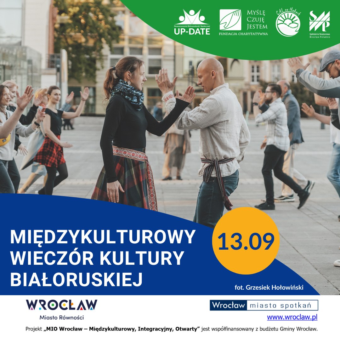 Międzykulturowy Wieczór Kultury Białoruskiej. Zatańcz i zaśpiewaj po białorusku