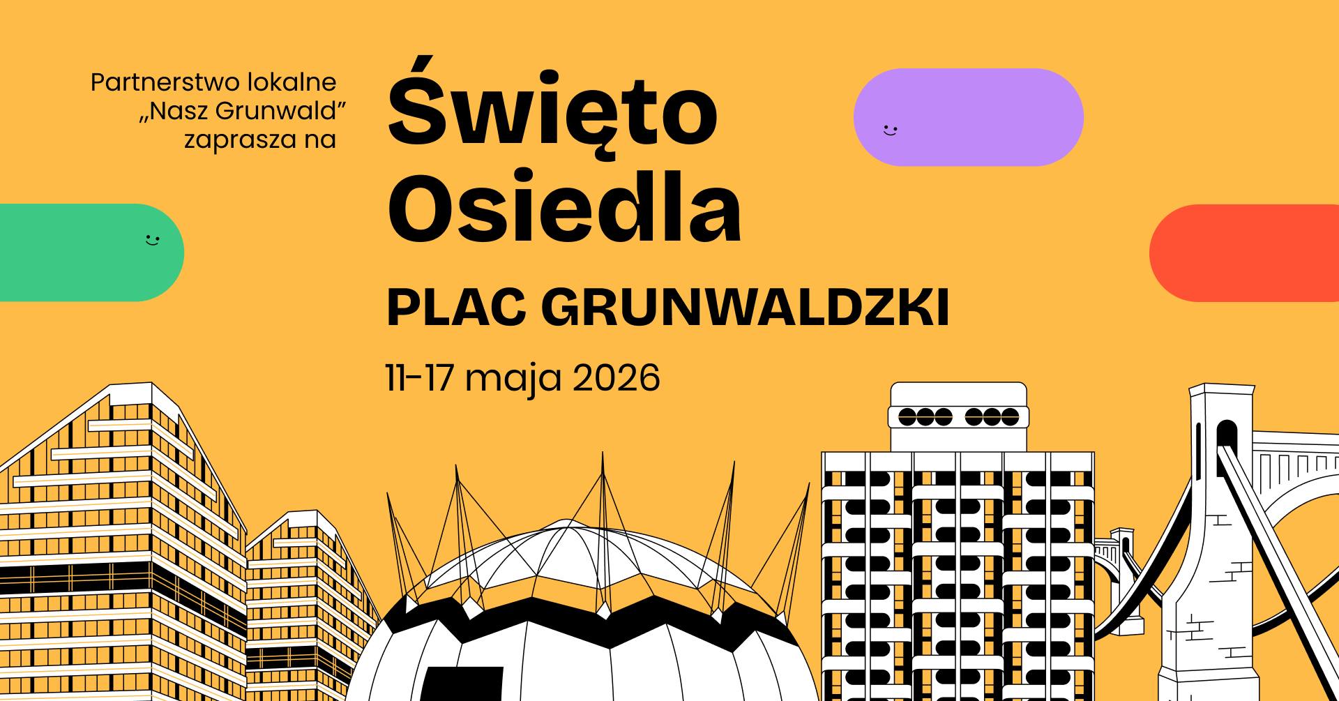 Spotkajmy się na Grunwaldzkim! Trwa 6. edycja Święta Osiedla. A w niedzielę – transmisja