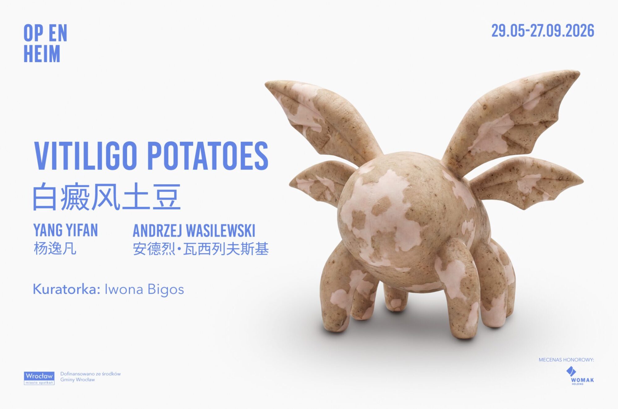 Vitiligo potatoes / 白癜风土豆” – Andrzej Wasilewski i Yang Yifan